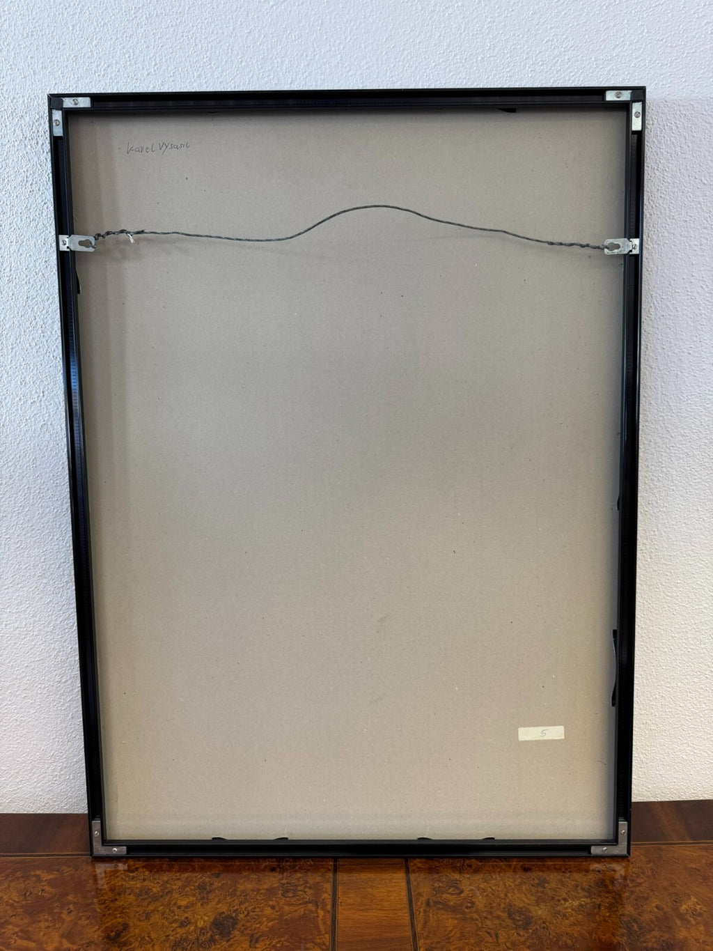 Karel Vysusil (1926-2014)SIGNIERTE Lithografie in Passepartout gerahmt