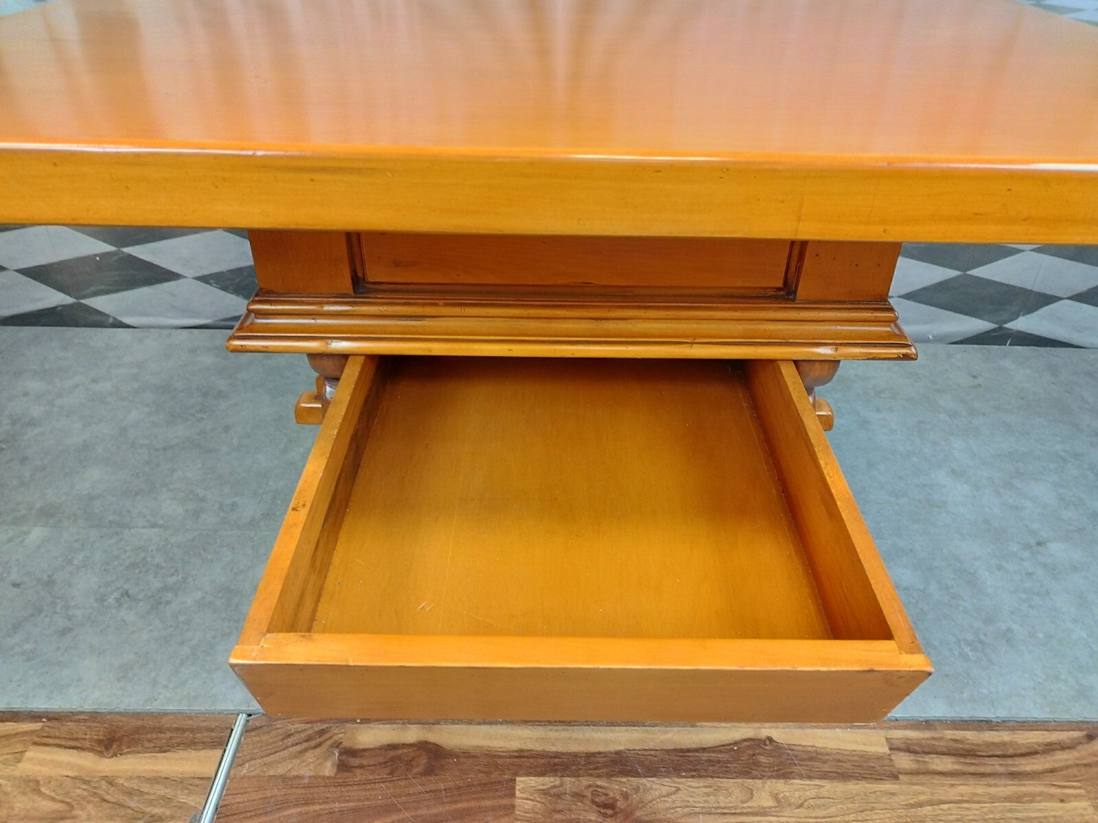 Alter Barocktisch Tisch in Barock Stil 20 tes Jhdt Holz massiv Landhaus Esstisch