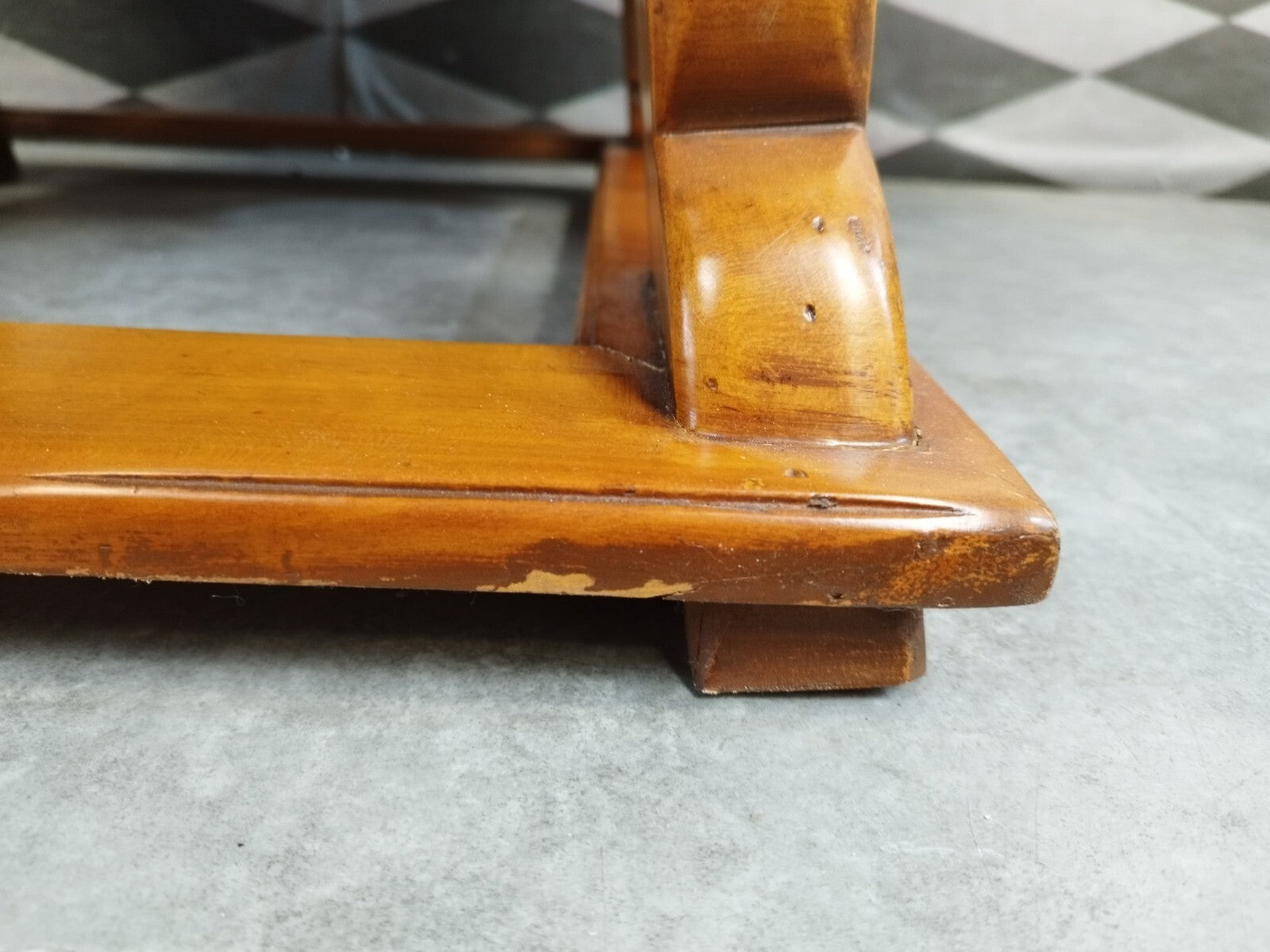 Alter Barocktisch Tisch in Barock Stil 20 tes Jhdt Holz massiv Landhaus Esstisch