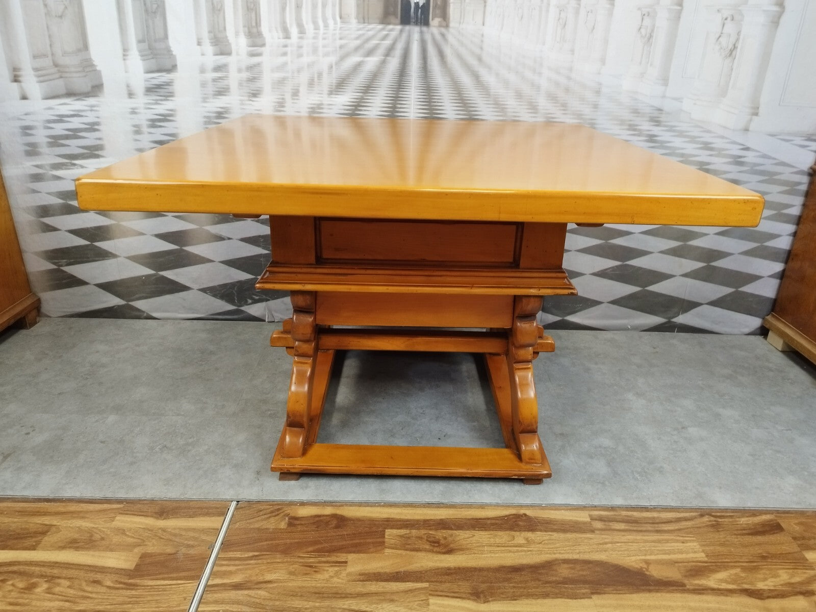 ALTER BAROCKTISCH TISCH IN BAROCK STIL 20 TES JHDT HOLZ MASSIV LANDHAUS ESSTISCH