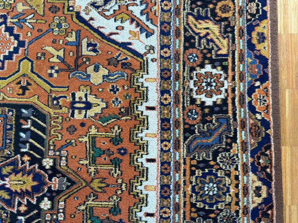 Alter Orientteppich Wolle Türkei Teppich handgeknüpft 360x276cm