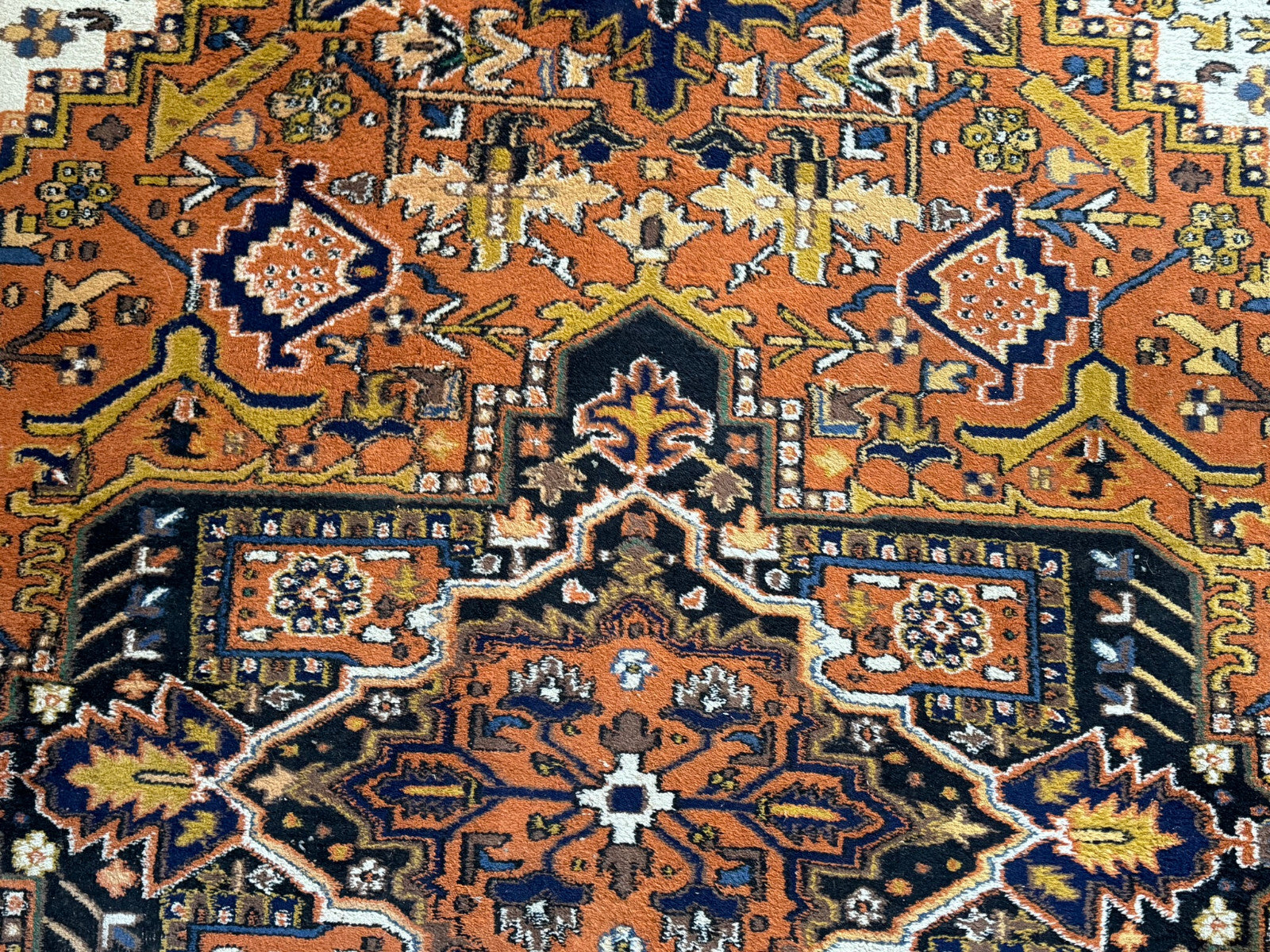 Alter Orientteppich Wolle Türkei Teppich handgeknüpft 360x276cm