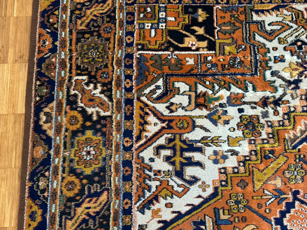 Alter Orientteppich Wolle Türkei Teppich handgeknüpft 360x276cm