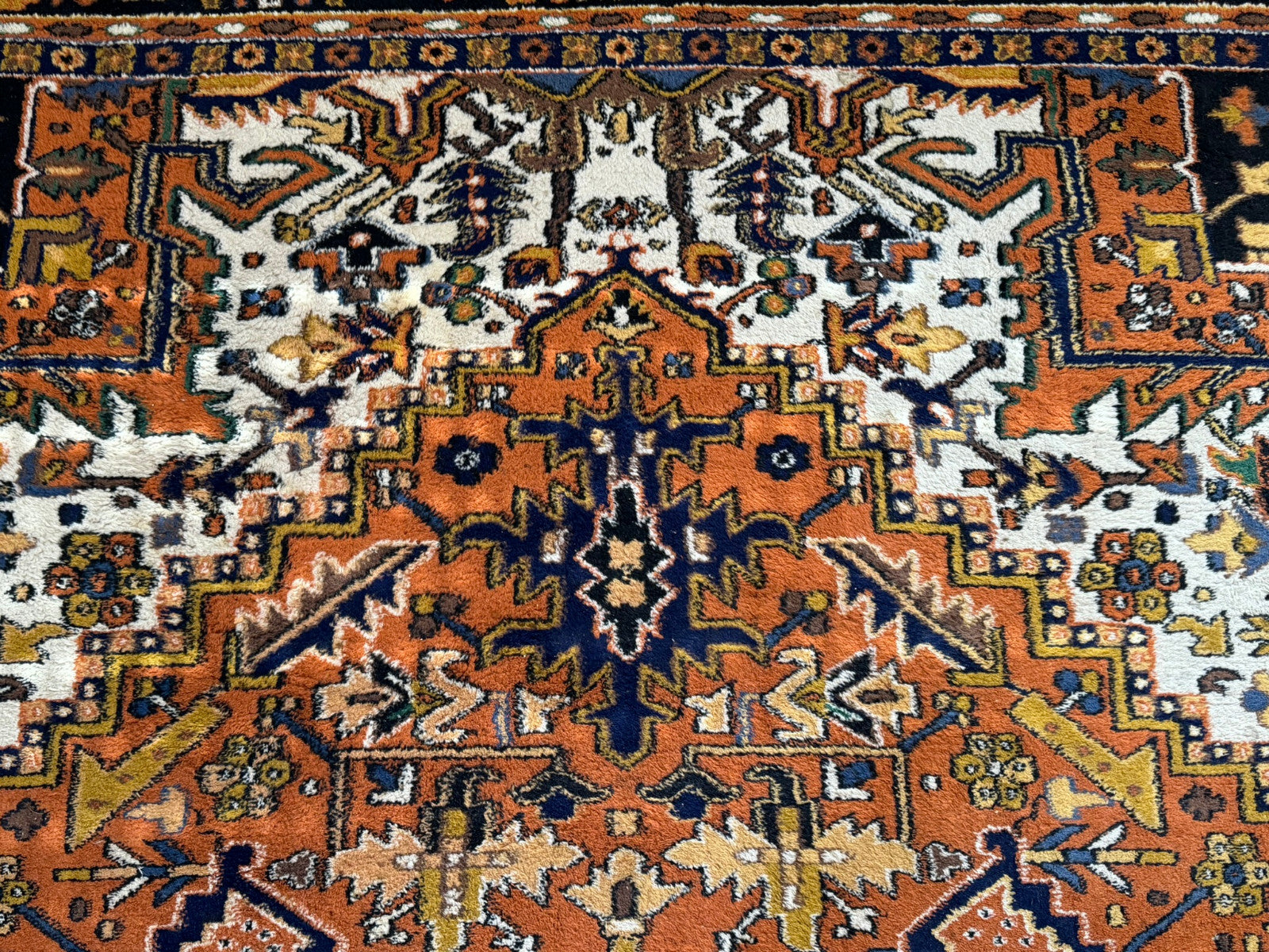 Alter Orientteppich Wolle Türkei Teppich handgeknüpft 360x276cm