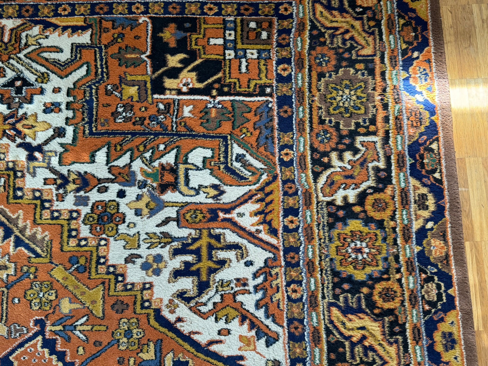 Alter Orientteppich Wolle Türkei Teppich handgeknüpft 360x276cm