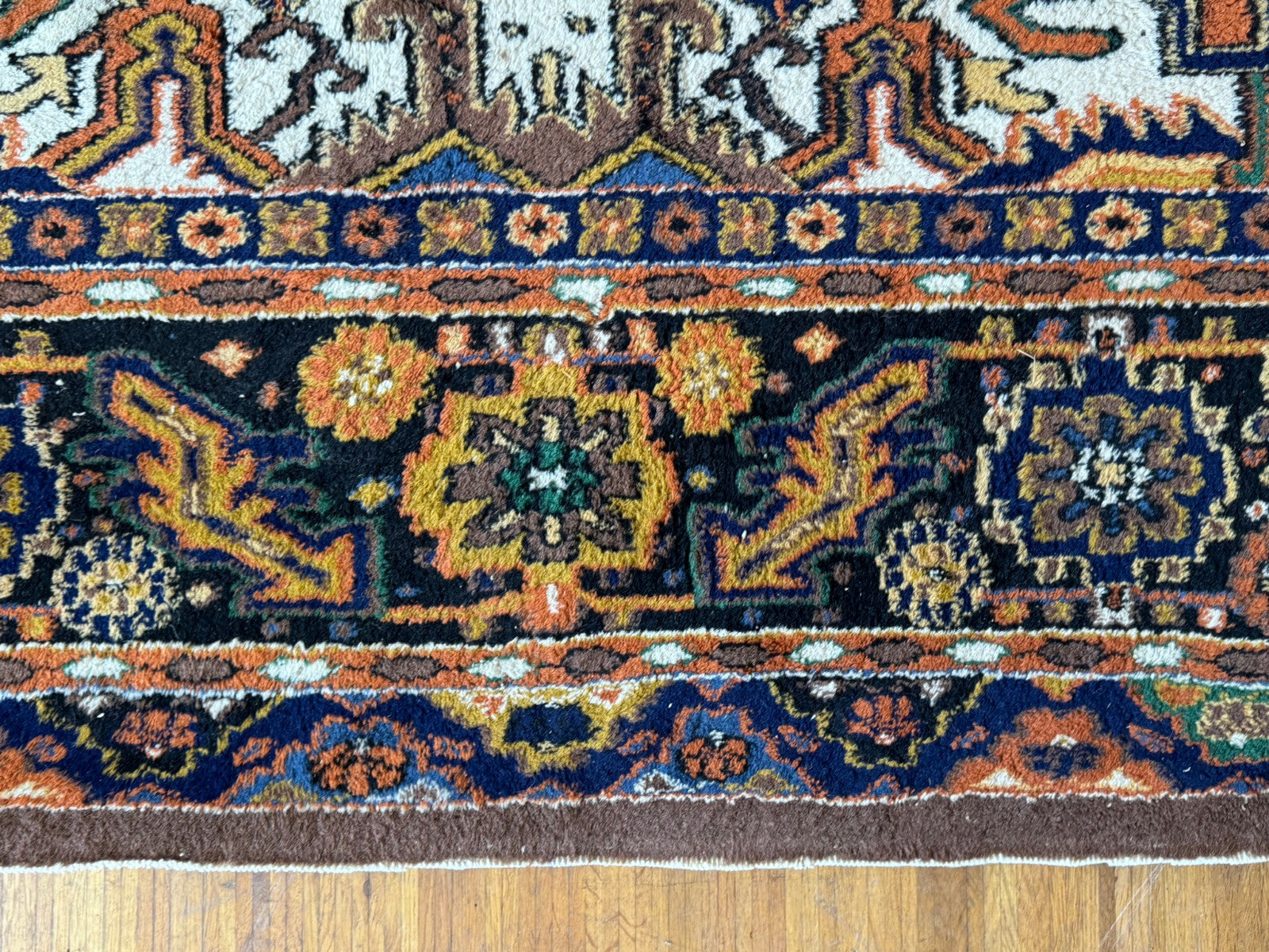Alter Orientteppich Wolle Türkei Teppich handgeknüpft 360x276cm