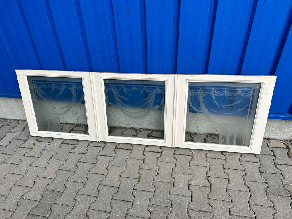 Innenraum Supraporte Fenster Glas Jugendstil um 1900 Girlanden Ätzdekor