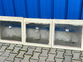 3x ANTIKE GLASSCHEIBE GLAS FENSTER ORIGINAL UM 1900 JUGENDSTIL GLAS COLLAGE