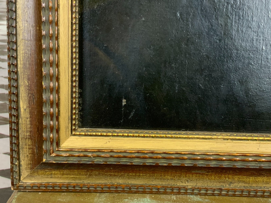 Antikes Biedermeier Ölgemälde 19 tes Jhdt Gemälde Portrait eines Herren