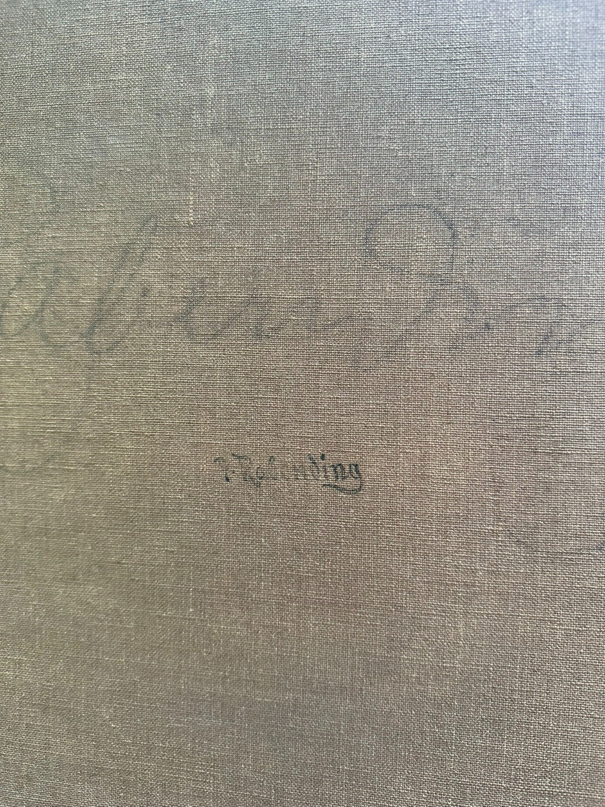 Grosses Ölgemälde Fritz Rabending (1862-1929) Landschaft mit Mühle