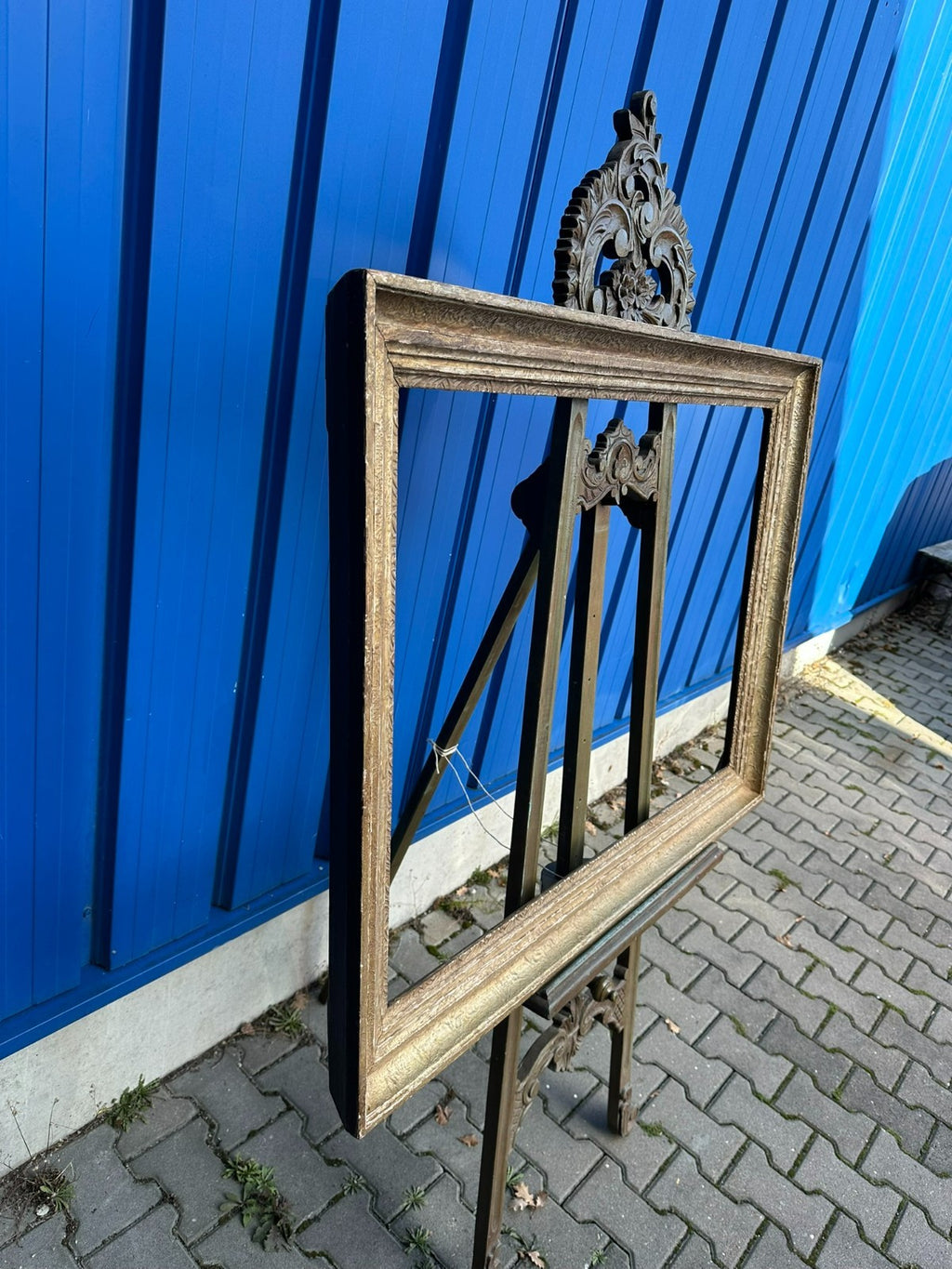 Sehr grosser Bilderrahmen Rahmen für Gemälde 117x87x8cm Falz 101,5x71,5cm