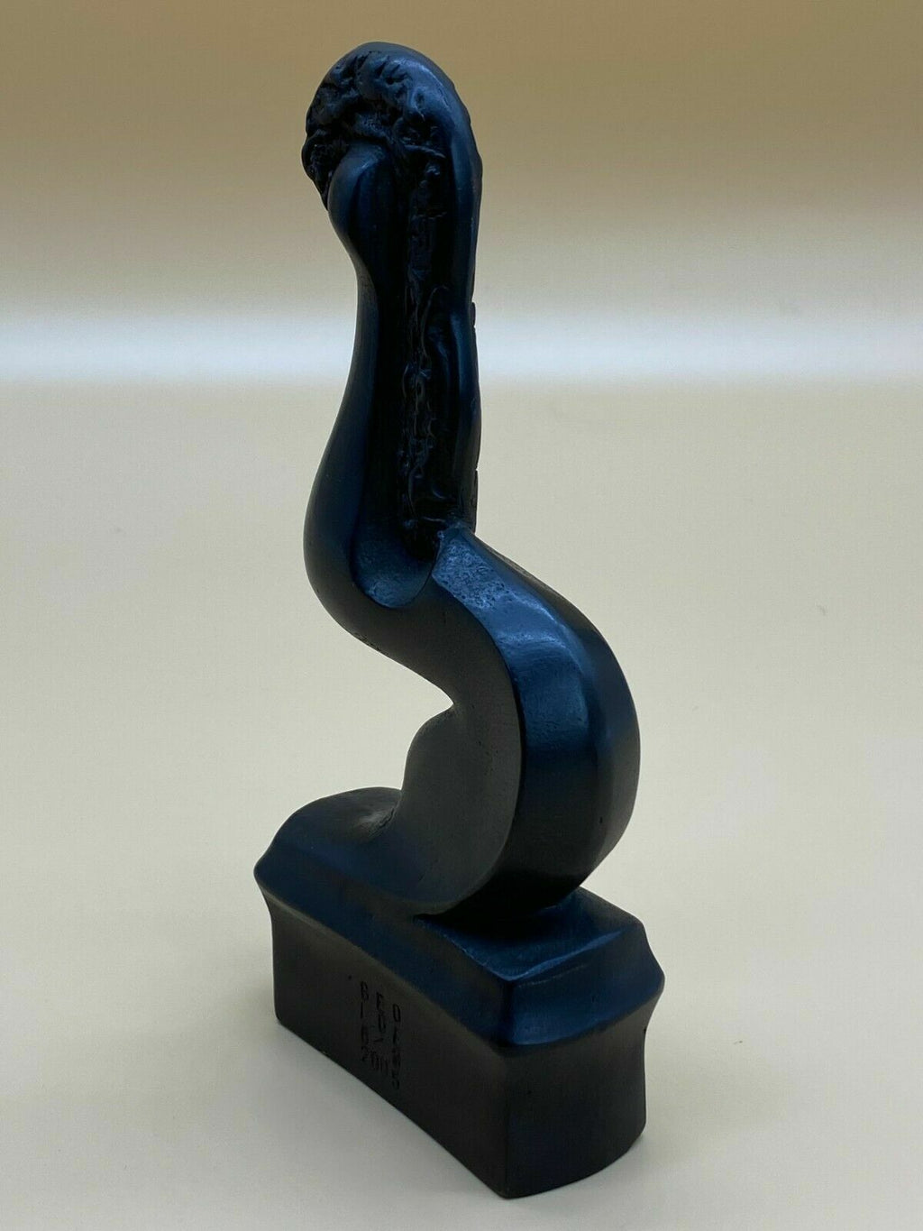 Skulptur Abstrakte Figur Bronze von 2005 limitiert 6/9 Georg Loewit (1959)