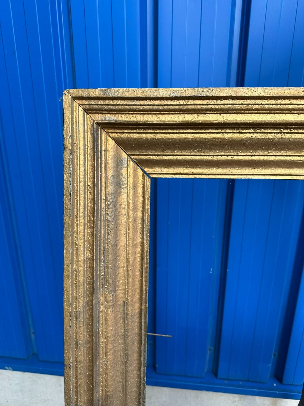 Sehr grosser Bilderrahmen Rahmen für Gemälde 120x75x7cm Lichtmass 95,5x51cm