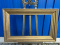 SEHR GROSSER BILDERRAHMEN RAHMEN FÜR GEMÄLDE 120x75x7cm LICHTMASS 95,5x51cm