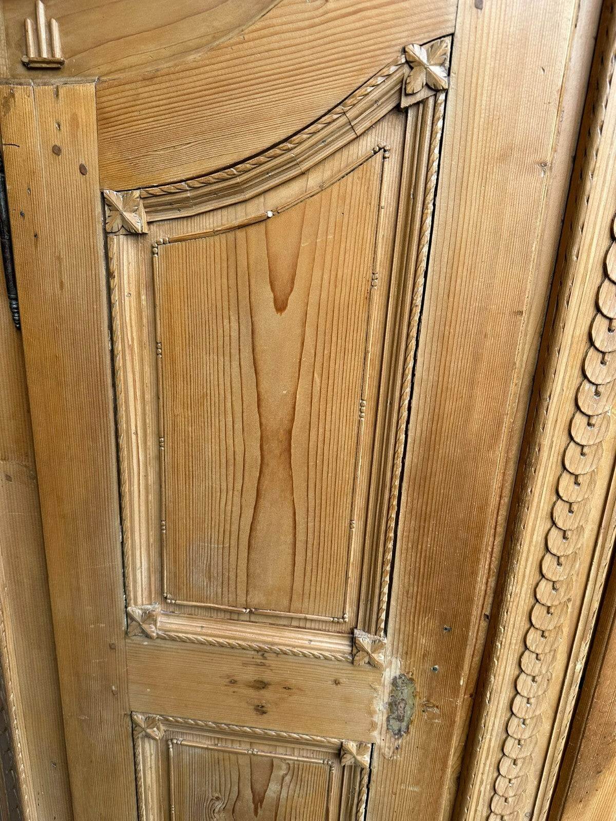Antiker Barockschrank Bodenseeschrank Schrank Ende 18 tes Jhdt Weichholz massiv