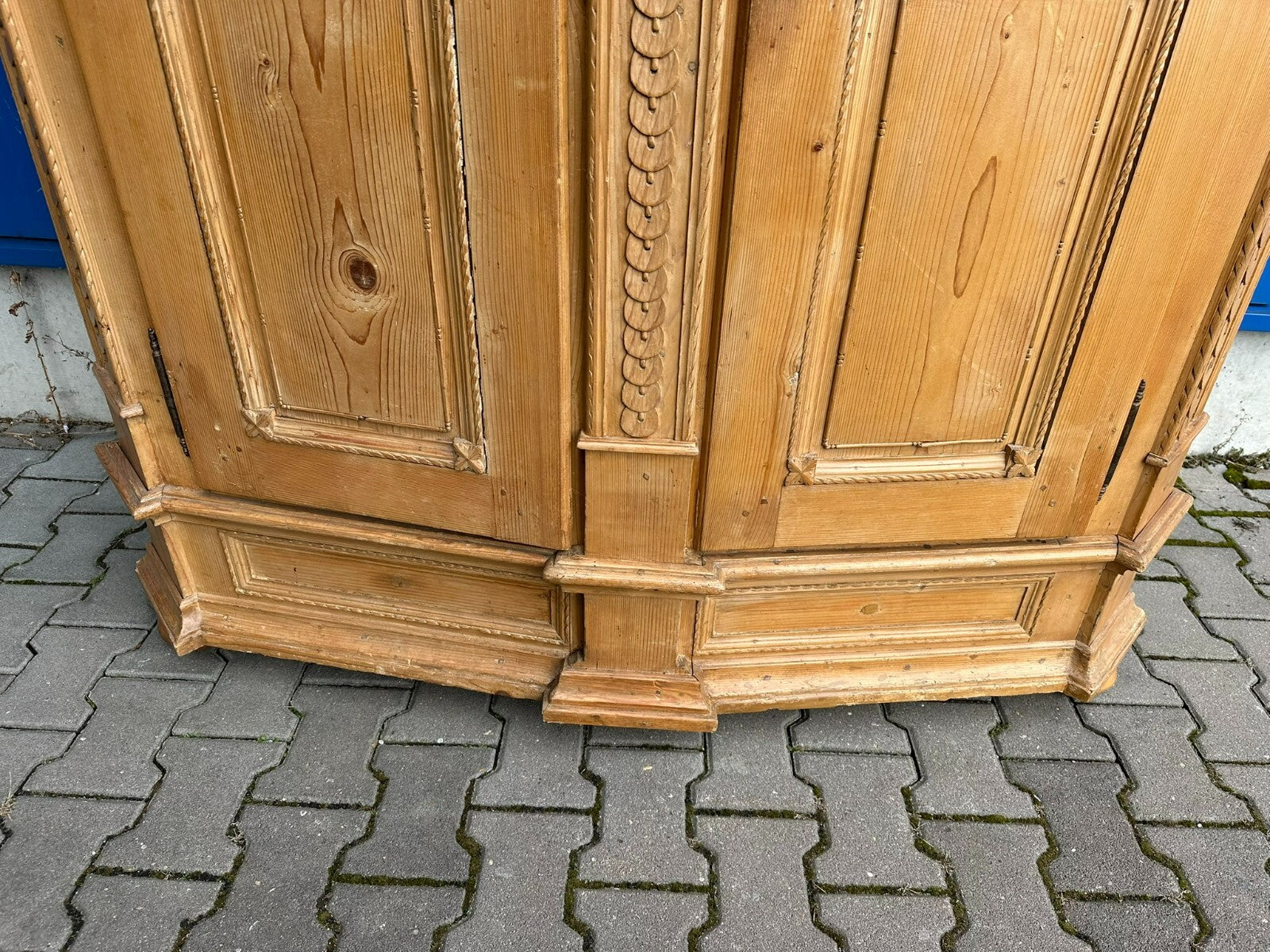 Antiker Barockschrank Bodenseeschrank Schrank Ende 18 tes Jhdt Weichholz massiv