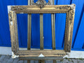 ANTIKER BAROCK BILDERRAHMEN RAHMEN UM 1880 78x66x6cm FALZ 62x49,3cm