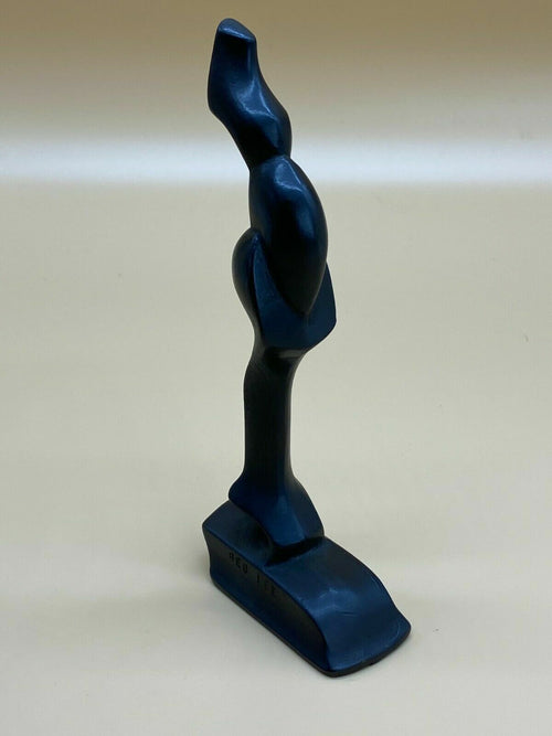 Abstrakte Bronze Skulptur Figur von 2005 limitiert 6/9 von Georg Loewit (1959)