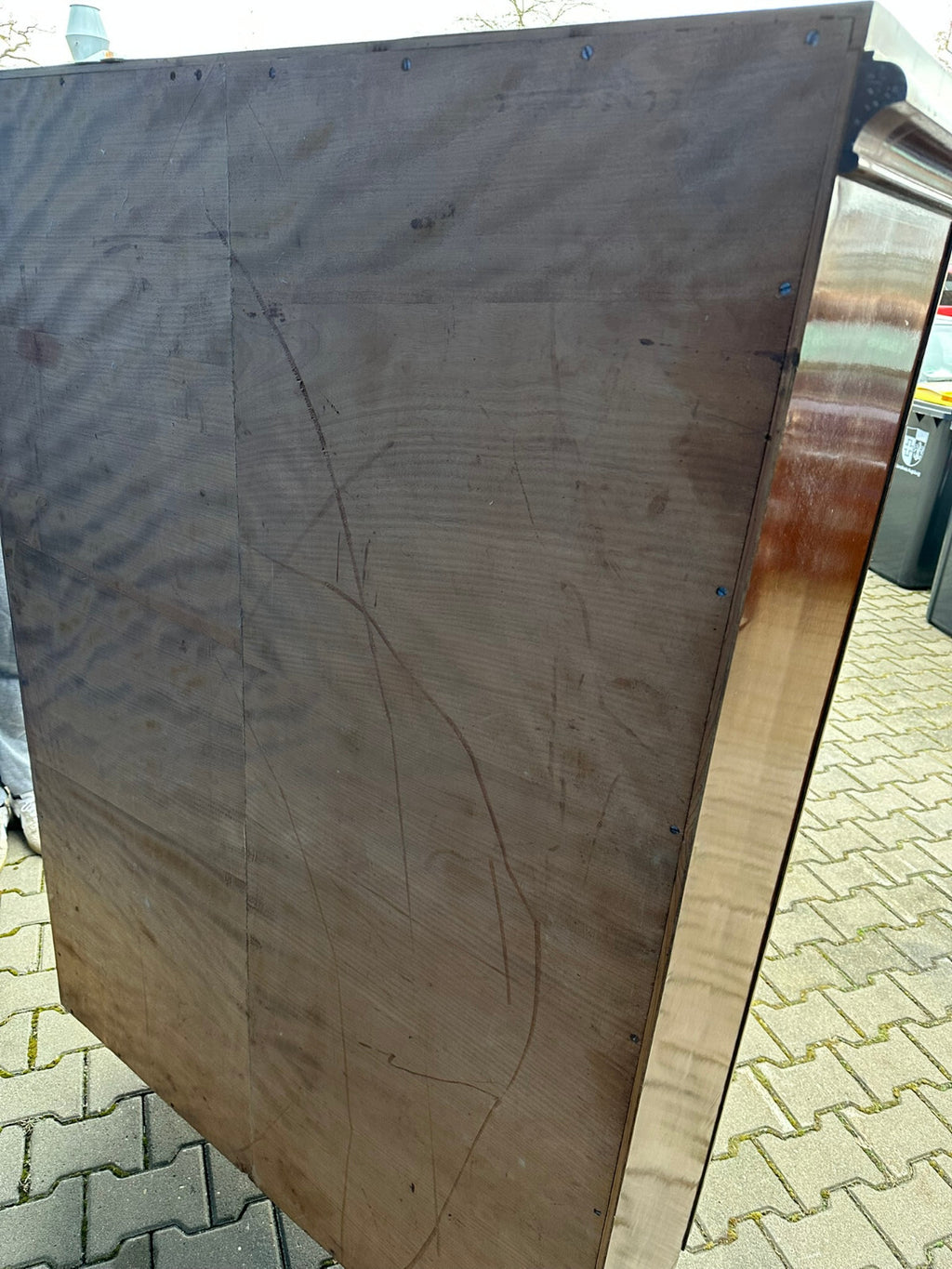Antike Art Deco Vitrine um 1930 Vitrinenschrank