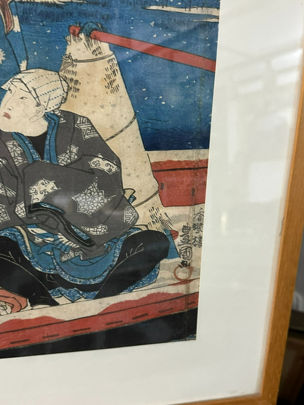 Toyokuni Iii Utagawa Holzschnitte Kurtisanen Szenerie 19 tes Jhdt