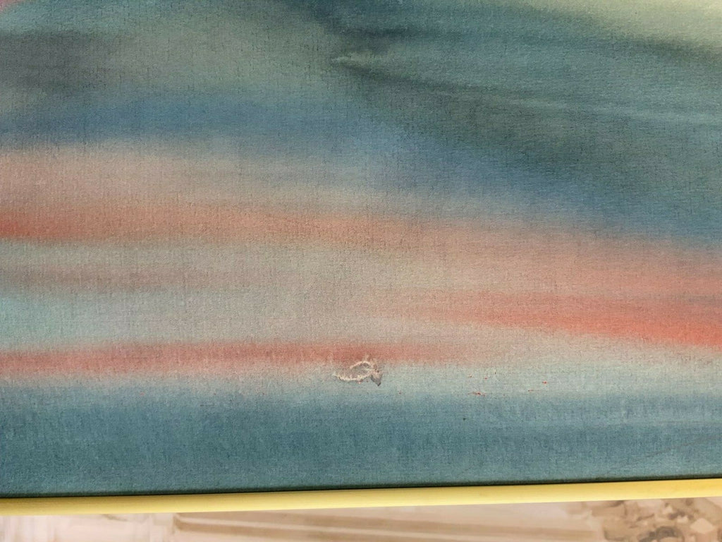 Aquarell liegender Akt Erotik liegende Nackte Frau Gemälde von Anatoli Kmara