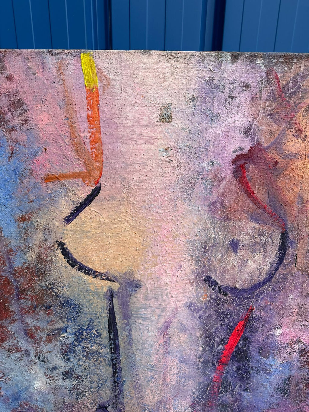 Sehr schöner grosser Akt 170x150cm Erotik Gemälde Waldemar Kufner