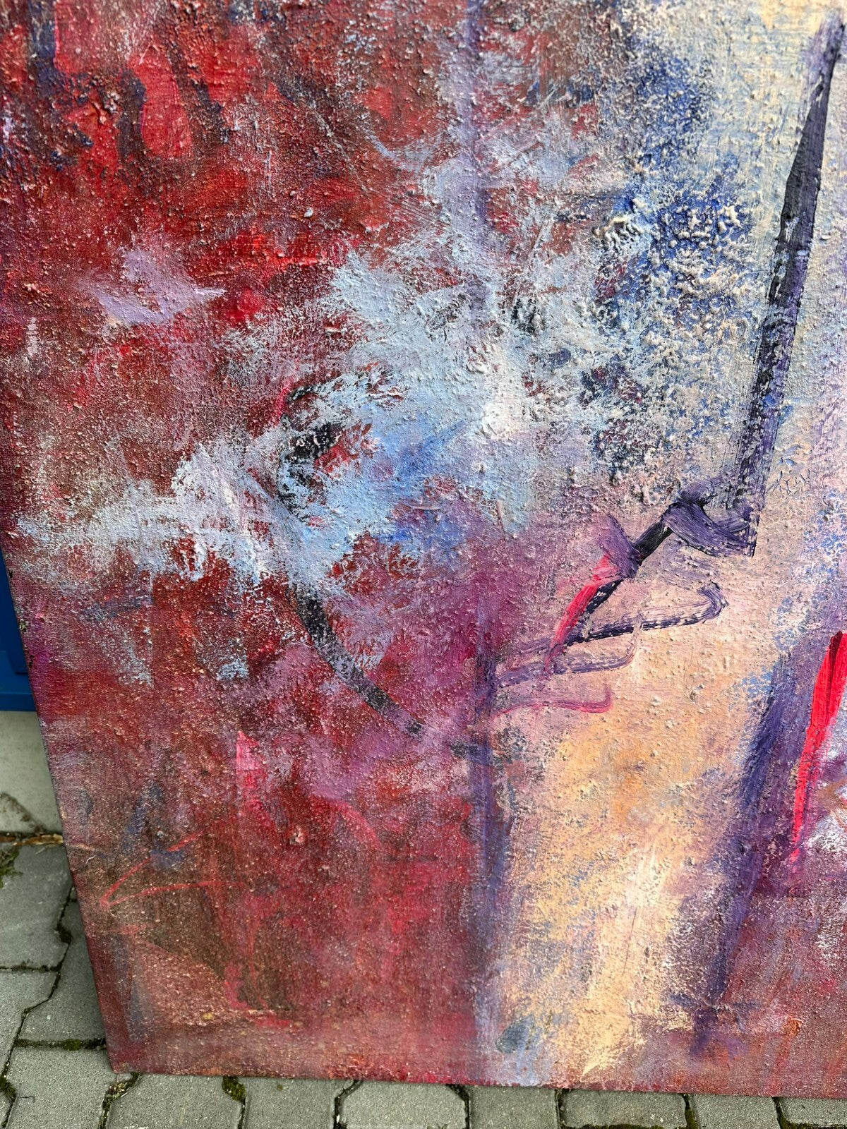 Sehr schöner grosser Akt 170x150cm Erotik Gemälde Waldemar Kufner