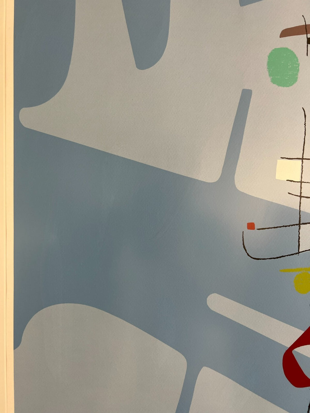 Farbdruck auf Papier Hochwertig gerahmt Offset Druck Musik Gesamt 110x70cm
