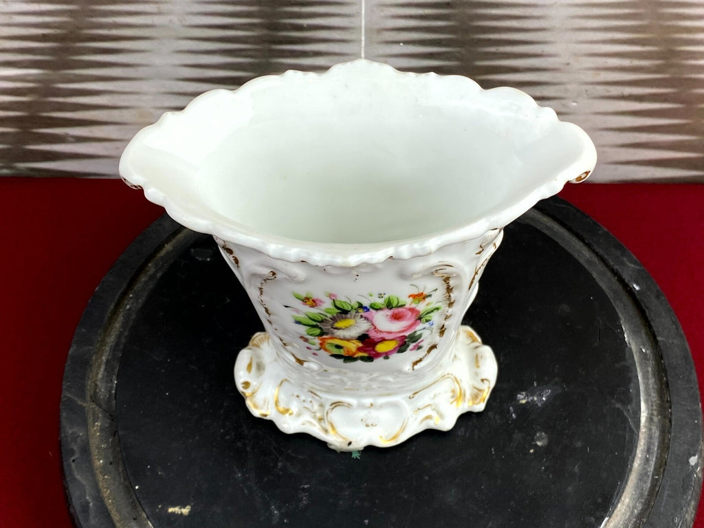 Globe De Mariee Hochzeit Andenken Frankreich Napoleon Iii Blumen in Vase 49cm