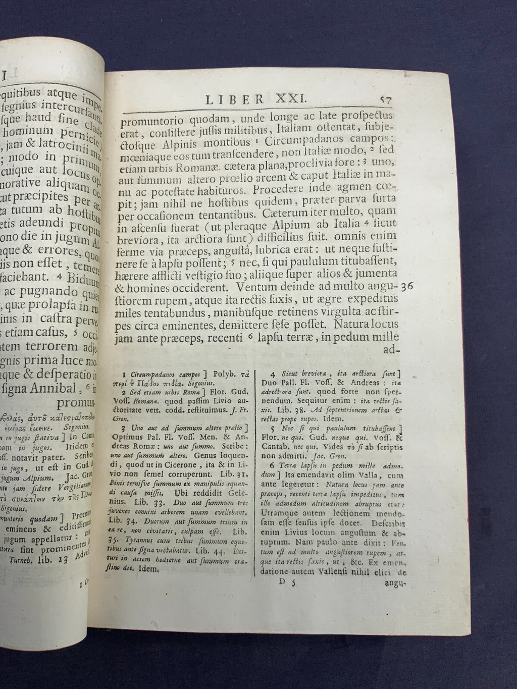 Antikes Buch von 1740 T. Livii Patavini Historiarum Ab Urbe Condita