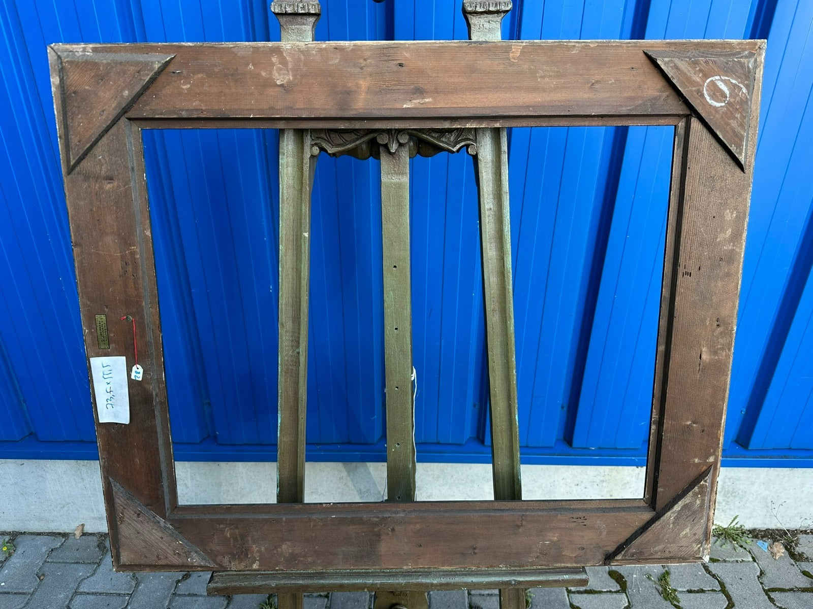 Sehr grosser Bilderrahmen Rahmen für Gemälde 92x76x9cm Falz 73,7x57,5cm