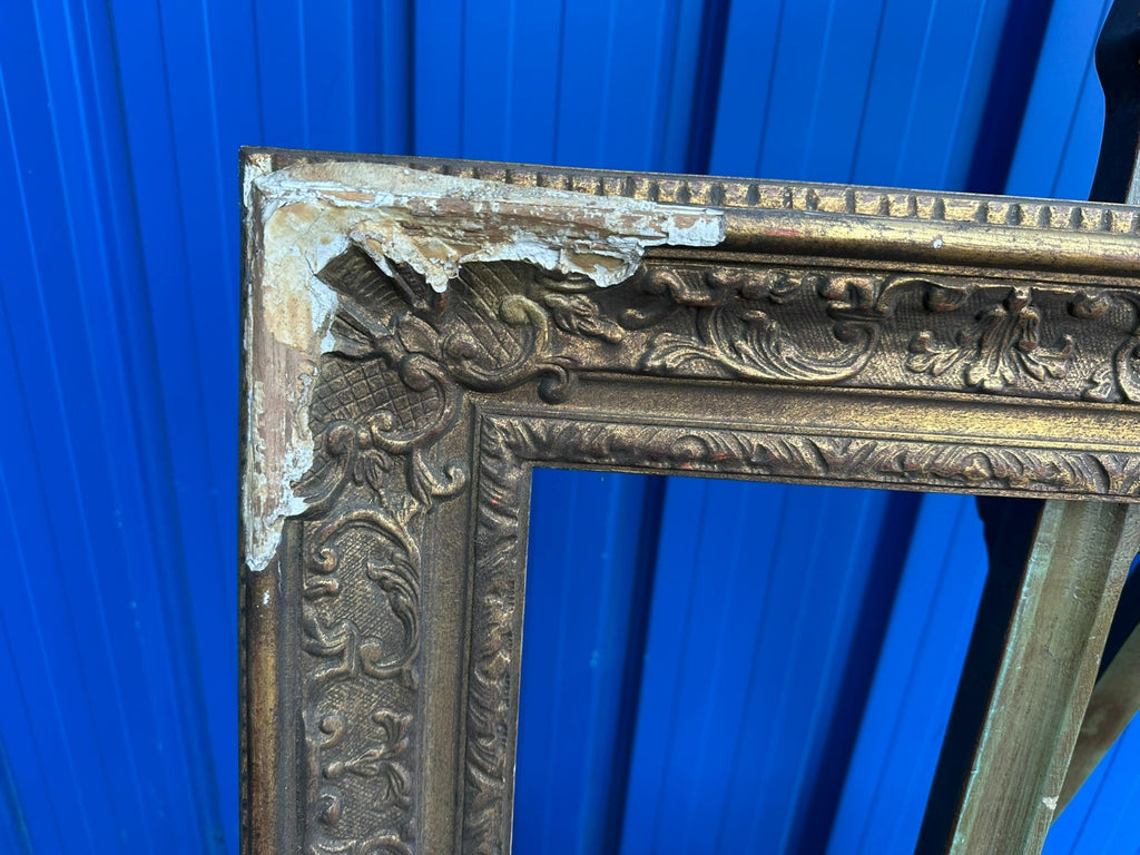 Sehr grosser Bilderrahmen Rahmen für Gemälde 92x76x9cm Falz 73,7x57,5cm