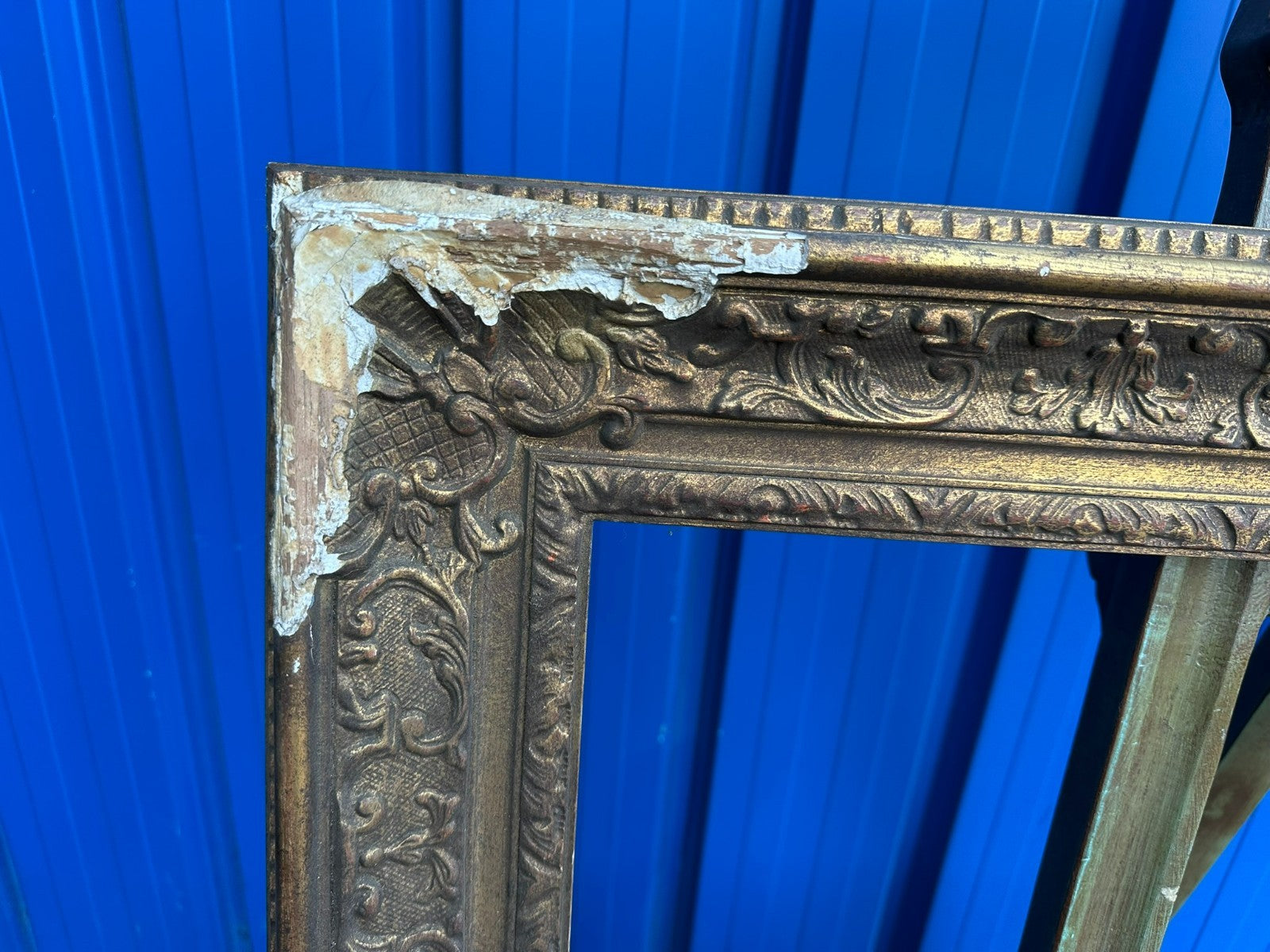 Sehr grosser Bilderrahmen Rahmen für Gemälde 92x76x9cm Falz 73,7x57,5cm