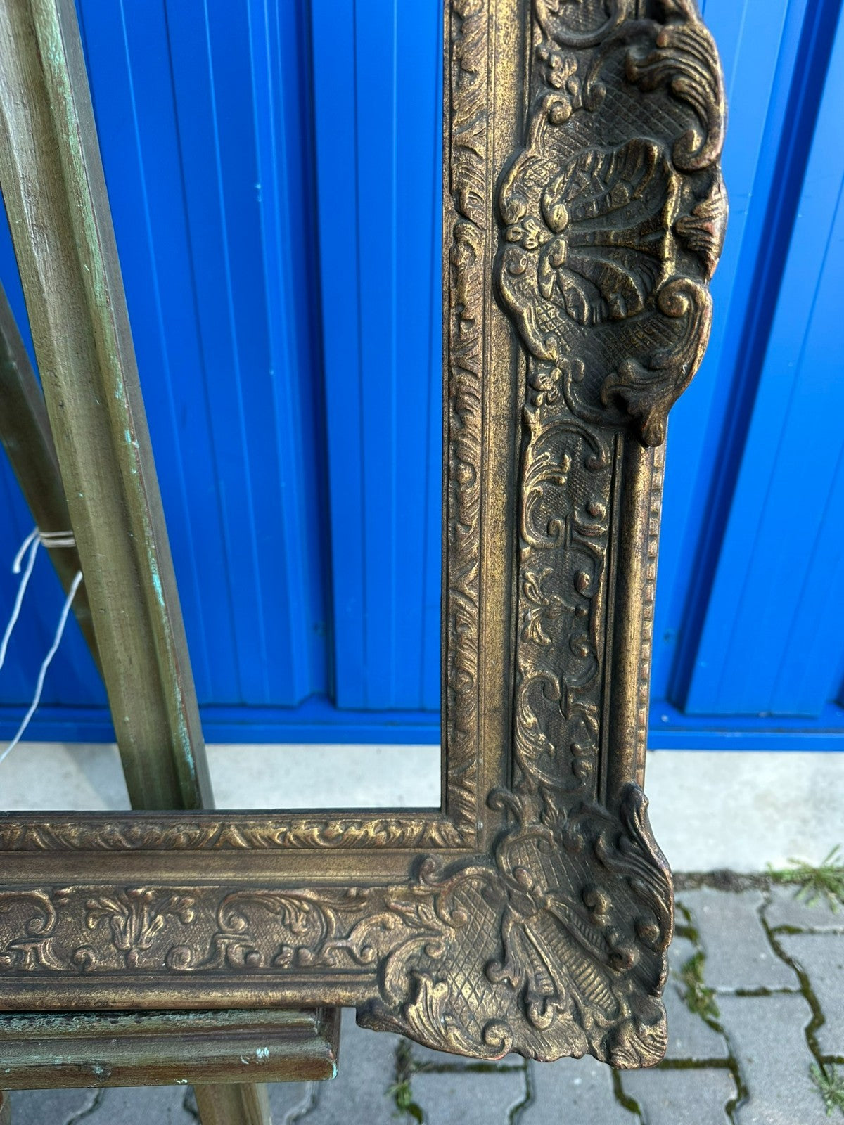 Sehr grosser Bilderrahmen Rahmen für Gemälde 92x76x9cm Falz 73,7x57,5cm