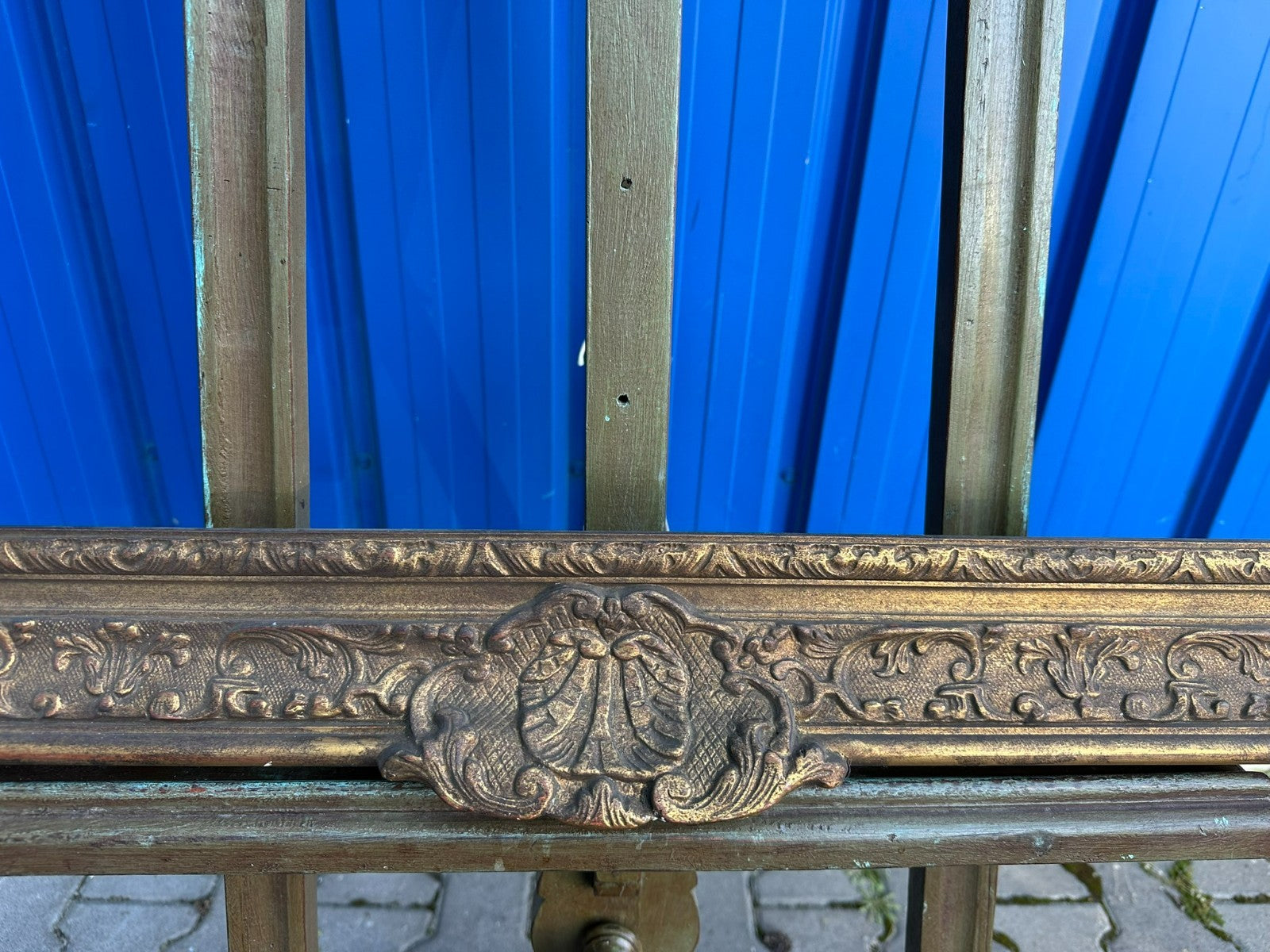 Sehr grosser Bilderrahmen Rahmen für Gemälde 92x76x9cm Falz 73,7x57,5cm
