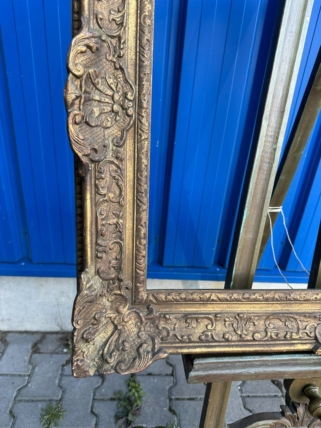 Sehr grosser Bilderrahmen Rahmen für Gemälde 92x76x9cm Falz 73,7x57,5cm