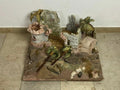 ORIENTALISCHE KRIPPE KRIPPENLANDSCHAFT OHNE FIGUREN GRÖSSE 10cm