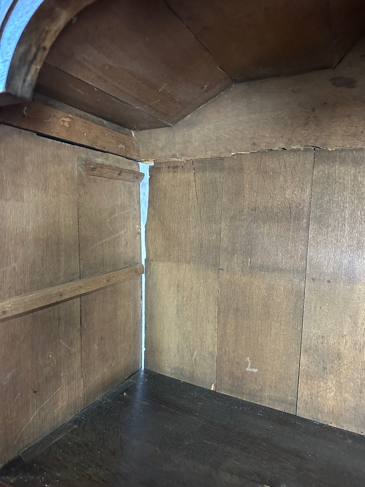Antiker Schrank Kabinettschrank Louis Xv um 1760 aus Eiche Barockschrank