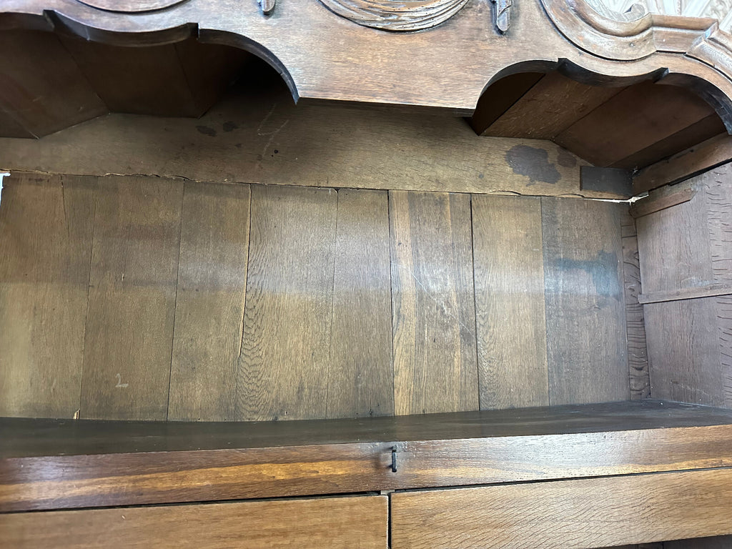 Antiker Schrank Kabinettschrank Louis Xv um 1760 aus Eiche Barockschrank
