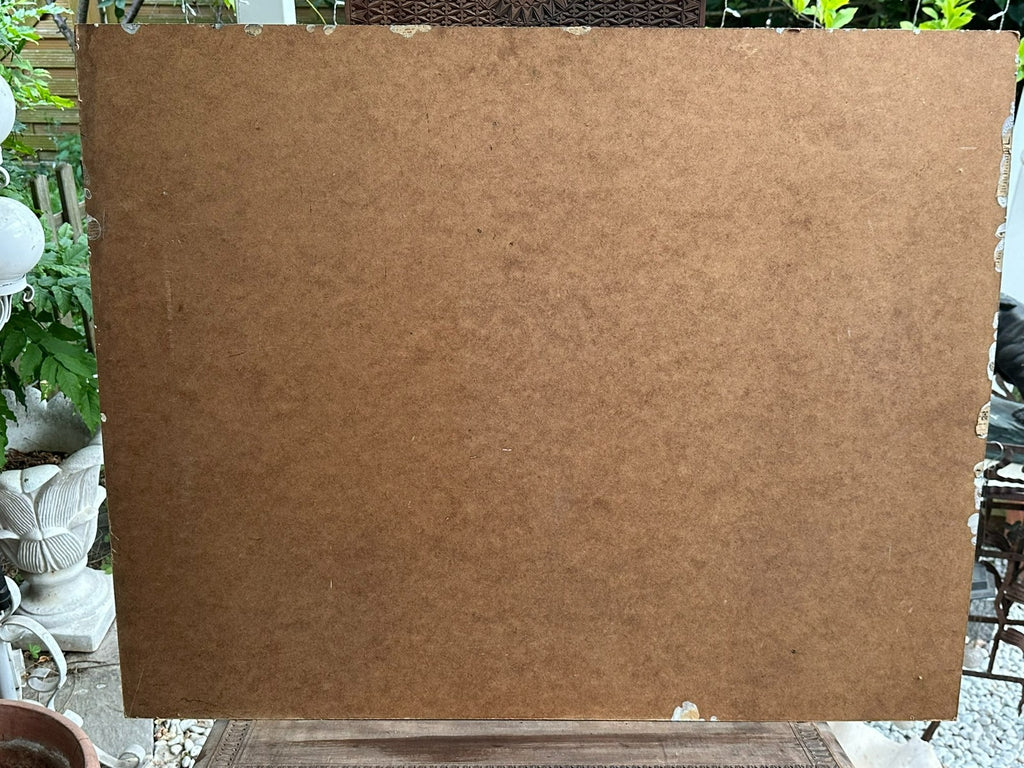Sehr grosses Ölgemälde Landschaft signiert 100x80cm