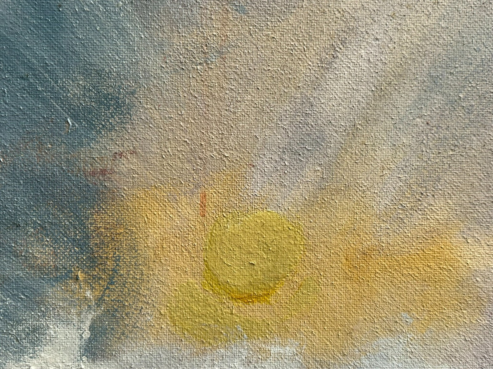 Sehr grosses Ölgemälde Landschaft signiert 100x80cm