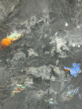 ABSTRAKTES ACRYLGEMÄLDE GEMÄLDE GROSSFORMAT 80x100cm Waldemar KUFNER (1940-2016)