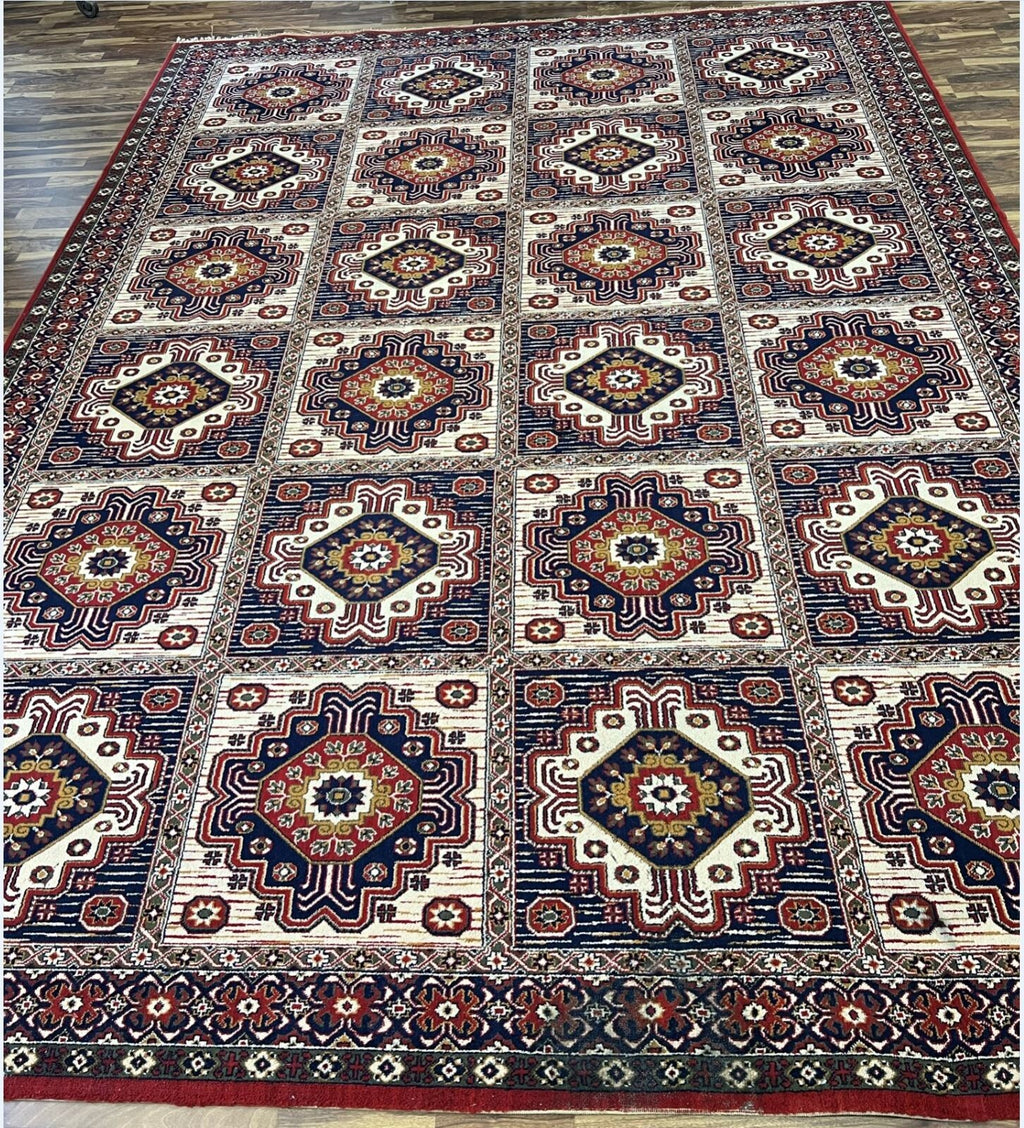 ALTER TEPPICH AUS WOLLE PERSER 390x295cm ORIENTTEPPICH