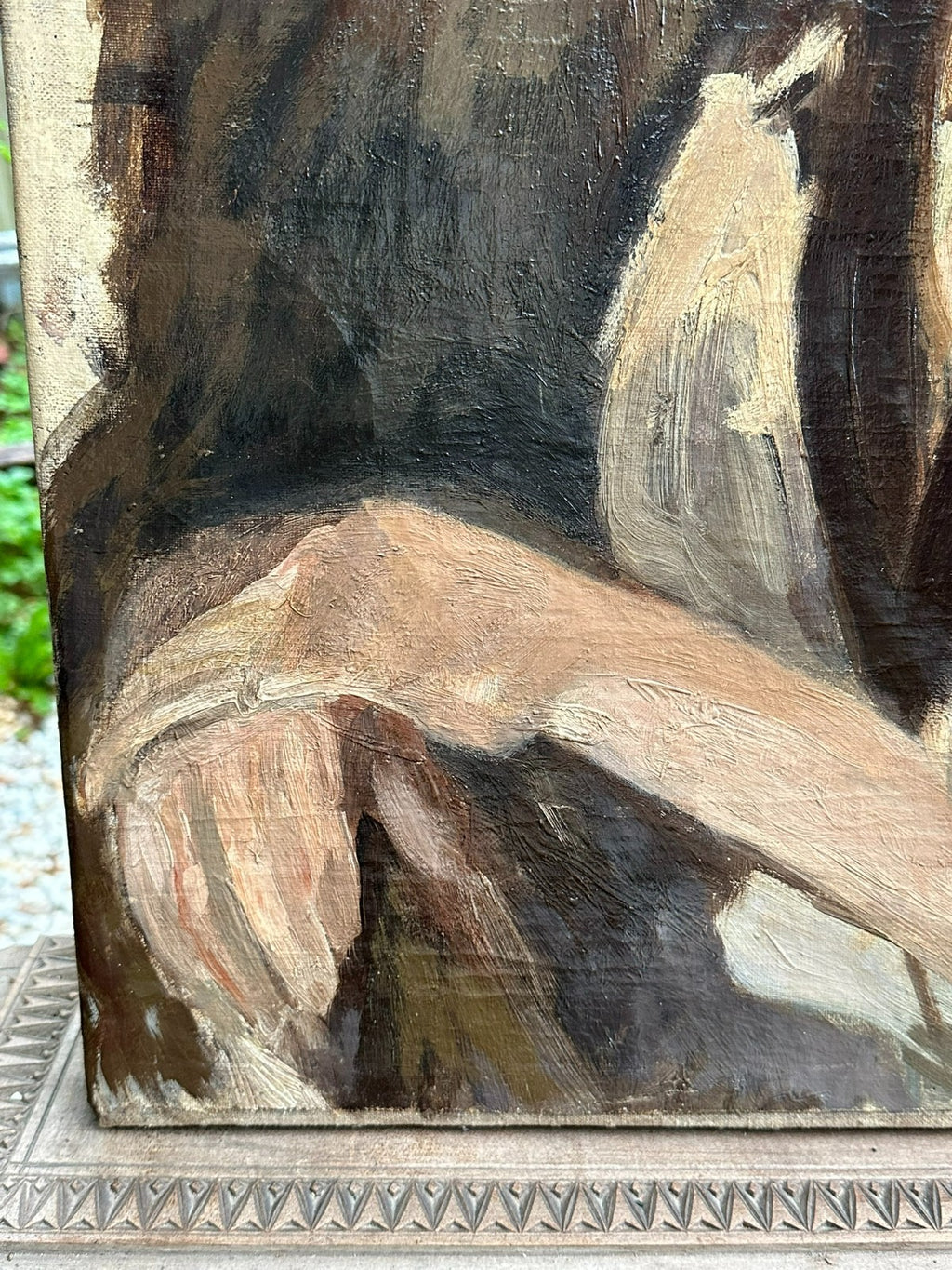 Antikes Ölgemälde Portrait eines Mannes Nicht signiert