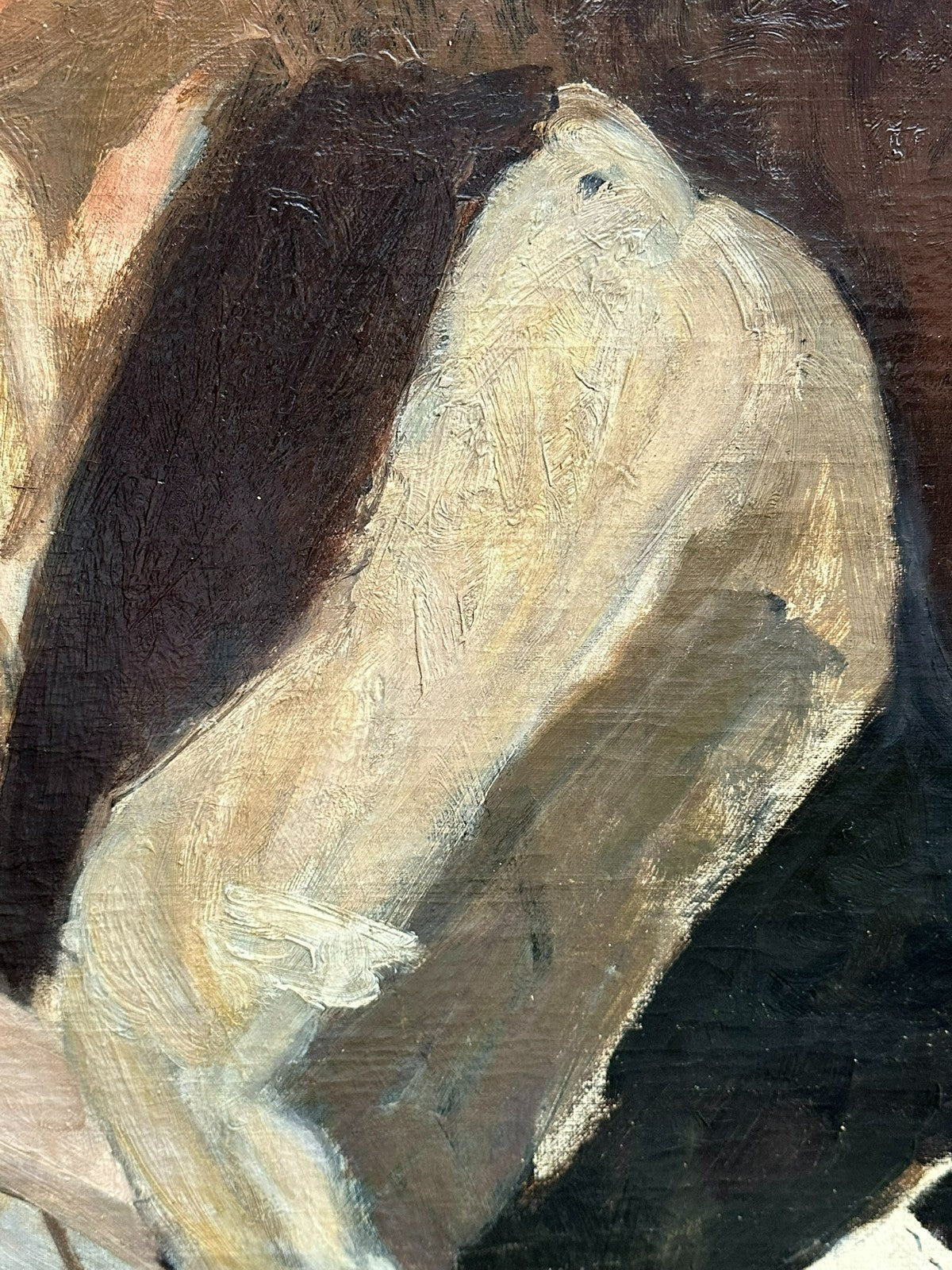 Antikes Ölgemälde Portrait eines Mannes Nicht signiert