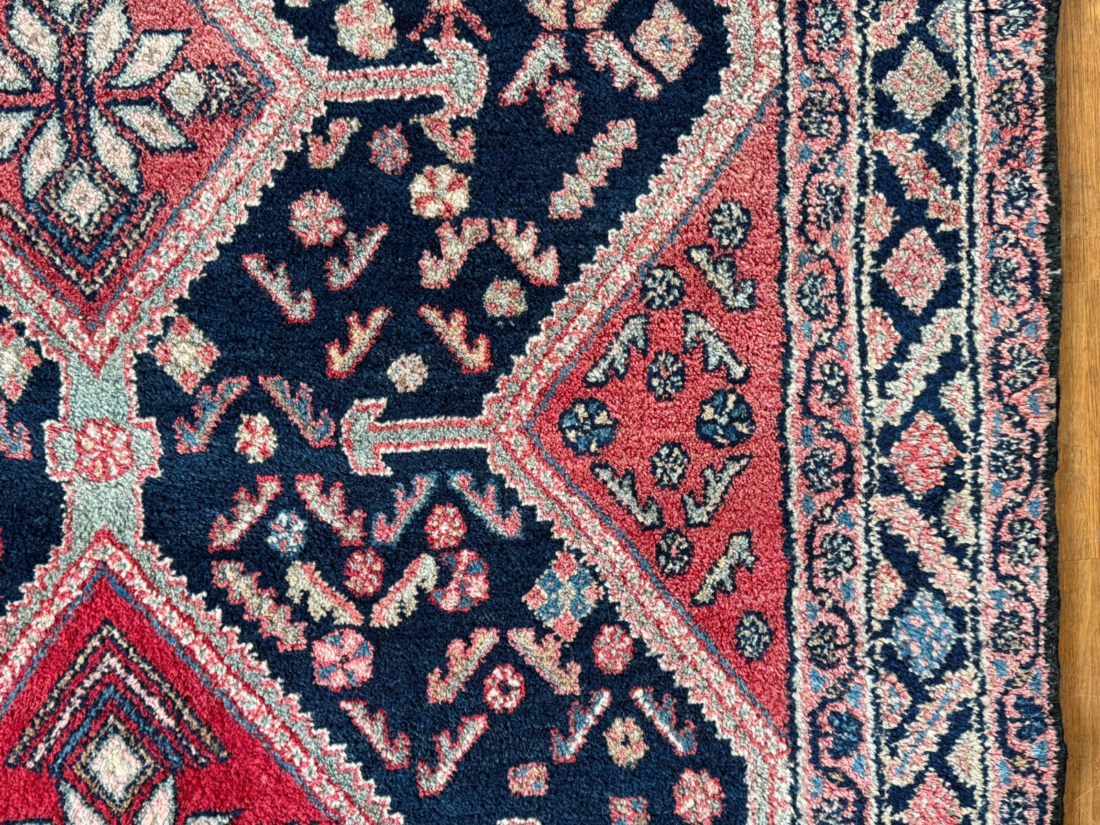 Alter Orientteppich Teppich aus Wolle Türkei handgeknüpft 270x146cm