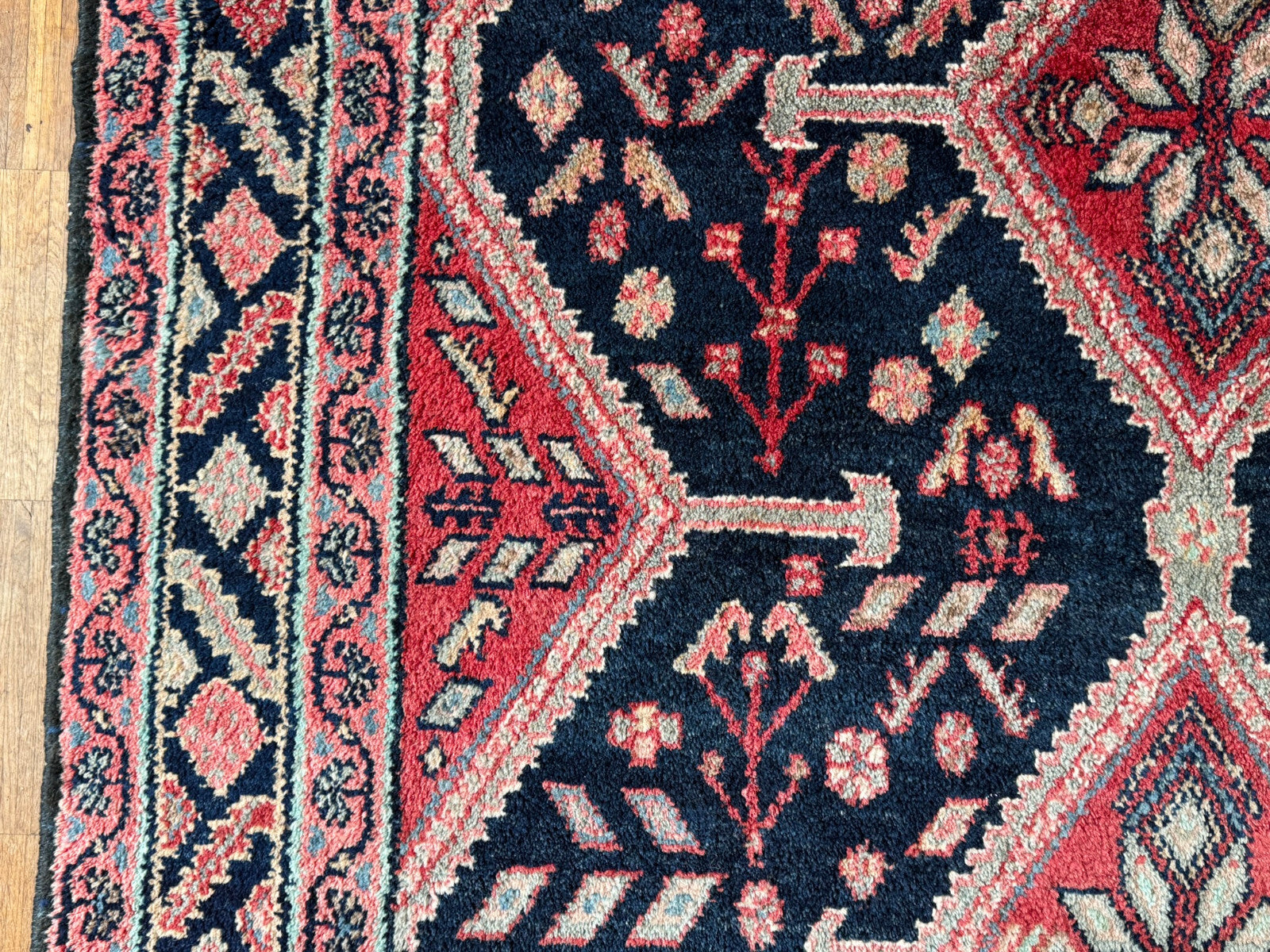 Alter Orientteppich Teppich aus Wolle Türkei handgeknüpft 270x146cm