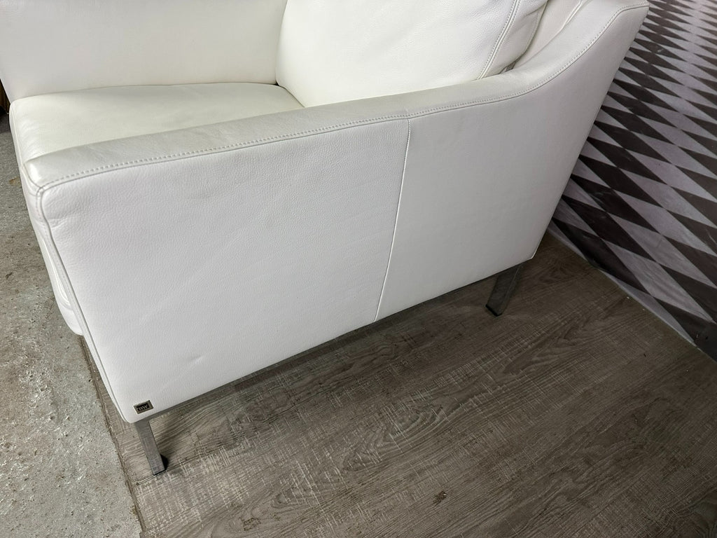 Vintage Bw Sessel Bielefelder Werkstätten handgefertigt Leder Chrom