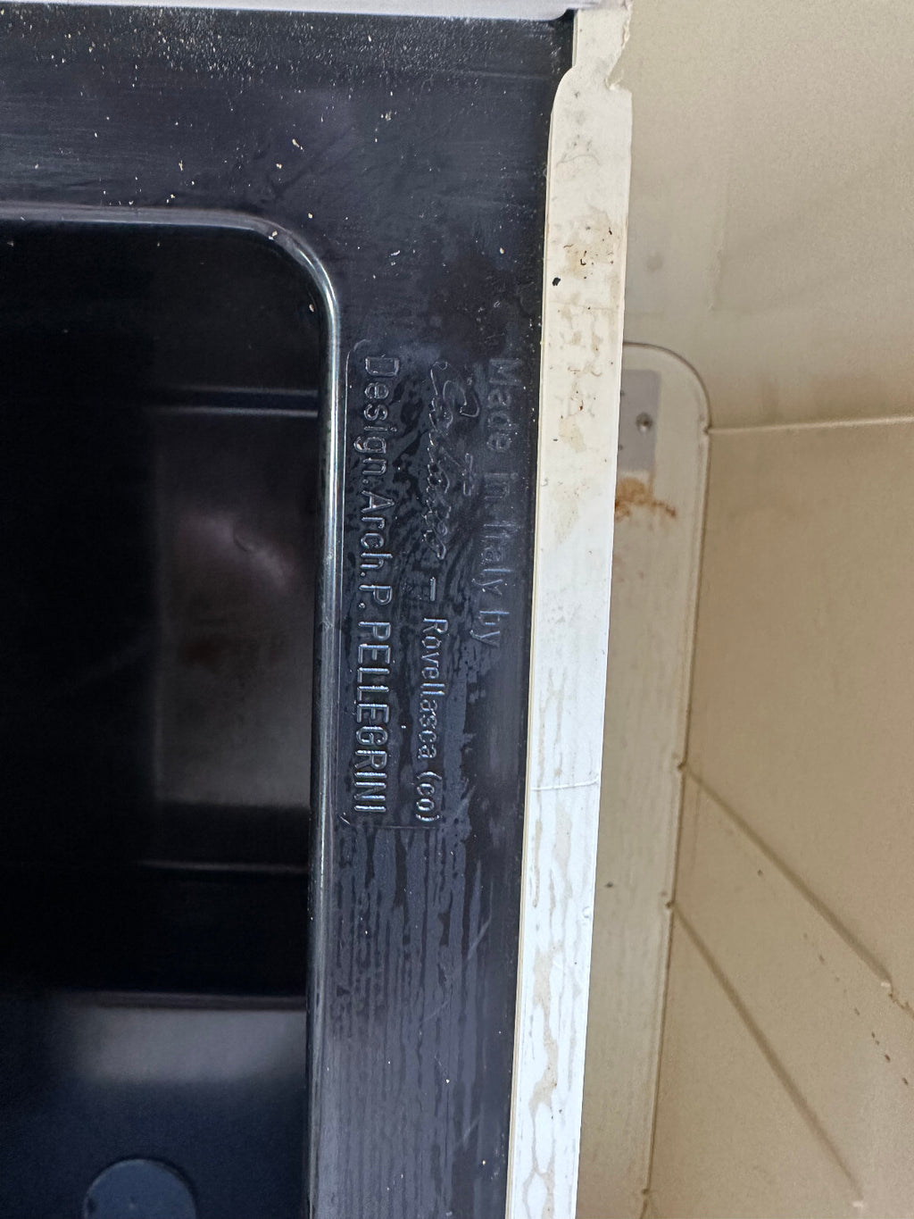 Kühlschrank auf Rollen Cattaneo Pellegrini Vintage Italien funktionsfähig