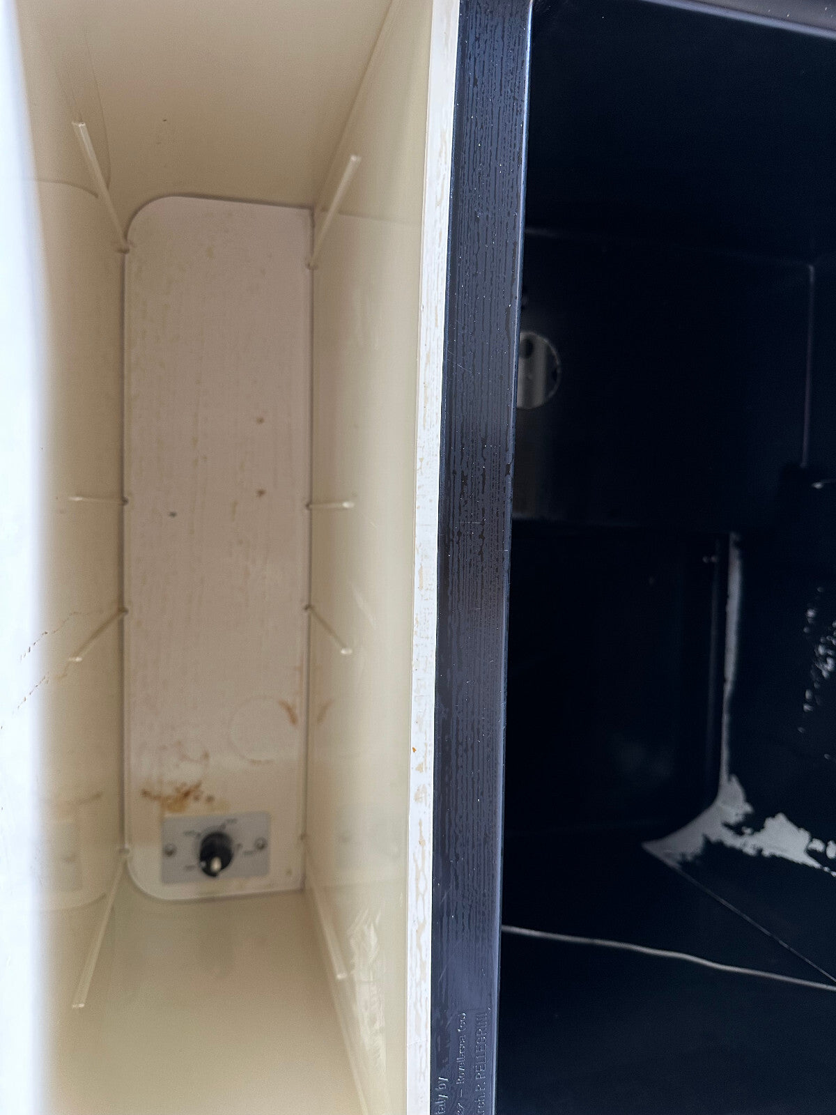 Kühlschrank auf Rollen Cattaneo Pellegrini Vintage Italien funktionsfähig